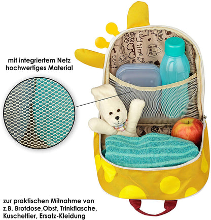 Kinderrucksack im tierischen Design - piepmatzundgrünschnabel